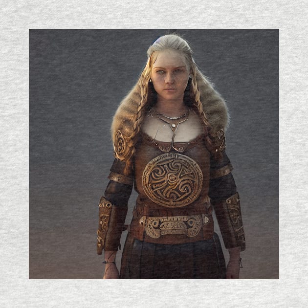 Viking Shield Maiden by Grassroots Green